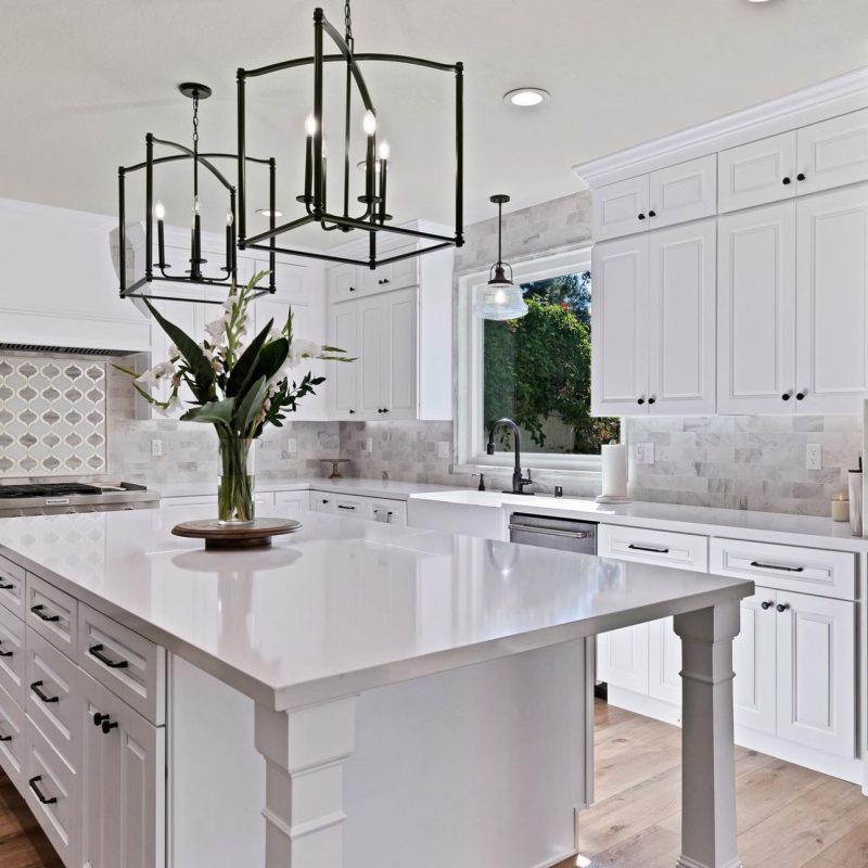 White Remodeling Kitchen